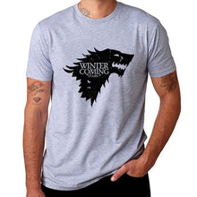 Load image into Gallery viewer, Game Of Thrones Print Winter Is Coming T-shirt Men/Woman