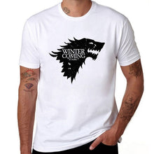 Load image into Gallery viewer, Game Of Thrones Print Winter Is Coming T-shirt Men/Woman
