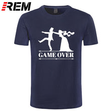 Load image into Gallery viewer, REM game over bride groom bachelor bachelorette party T Shirt
