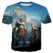 Load image into Gallery viewer, God of War Print Men/Women t shirt