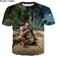 Load image into Gallery viewer, New style Fashion T-shirt game Far Cry 3 Coast Men