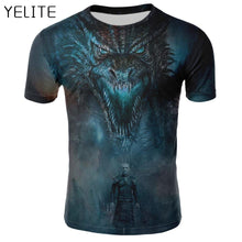 Load image into Gallery viewer, T-shirt Game of Thrones Night King &amp; Dragon