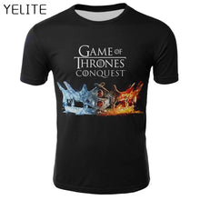 Load image into Gallery viewer, T-shirt Game of Thrones Night King &amp; Dragon