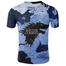 Load image into Gallery viewer, T-shirt Game of Thrones Night King &amp; Dragon