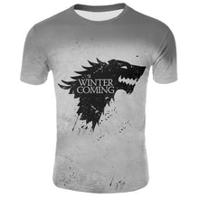 Load image into Gallery viewer, T-shirt Game of Thrones Night King &amp; Dragon