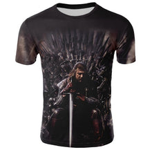 Load image into Gallery viewer, T-shirt Game of Thrones Night King &amp; Dragon