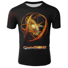 Load image into Gallery viewer, T-shirt Game of Thrones Night King &amp; Dragon