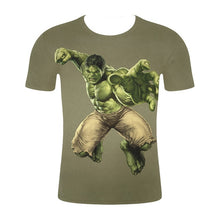 Load image into Gallery viewer, Avengers 3 Infinity War Superhero Hulk T-shirt