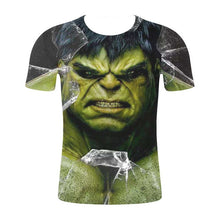 Load image into Gallery viewer, Avengers 3 Infinity War Superhero Hulk T-shirt