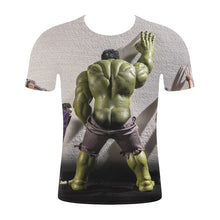 Load image into Gallery viewer, Avengers 3 Infinity War Superhero Hulk T-shirt