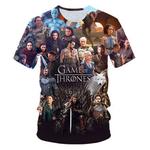Load image into Gallery viewer, Game of Thrones Night King &amp; Dragon Men's Tshirt