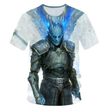 Load image into Gallery viewer, Game of Thrones Night King &amp; Dragon Men's Tshirt