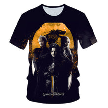 Load image into Gallery viewer, Game of Thrones Night King &amp; Dragon Men's Tshirt