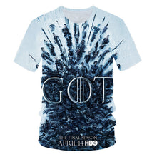 Load image into Gallery viewer, Game of Thrones Night King &amp; Dragon Men's Tshirt
