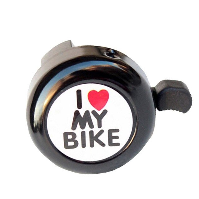 Bicycle Bell I Love My Bike Printed
