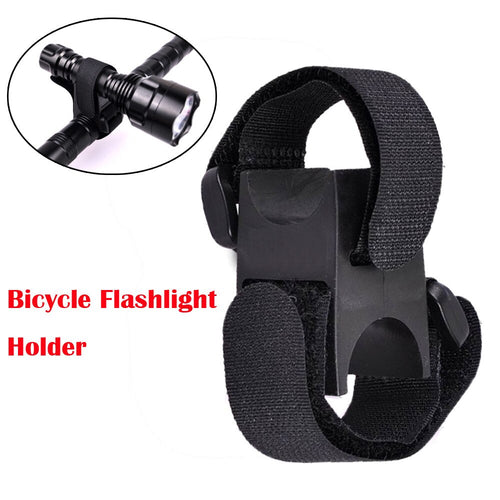 Bicycle Flashlight Handle Bar Holder