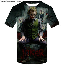Load image into Gallery viewer, Joker 3d t shirt