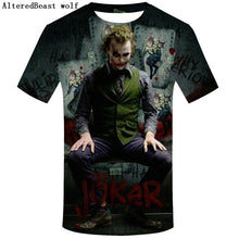 Load image into Gallery viewer, Joker 3d t shirt