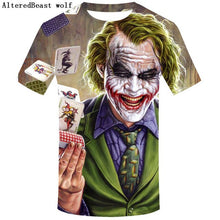 Load image into Gallery viewer, Joker 3d t shirt